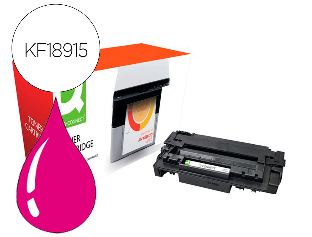 Q-CONNECT - TONER COMPATIBLE CANON LBP710M I-SENSYS LBP-710 / 712 MAGENTA 10000 PAGINAS (Ref.KF18915)