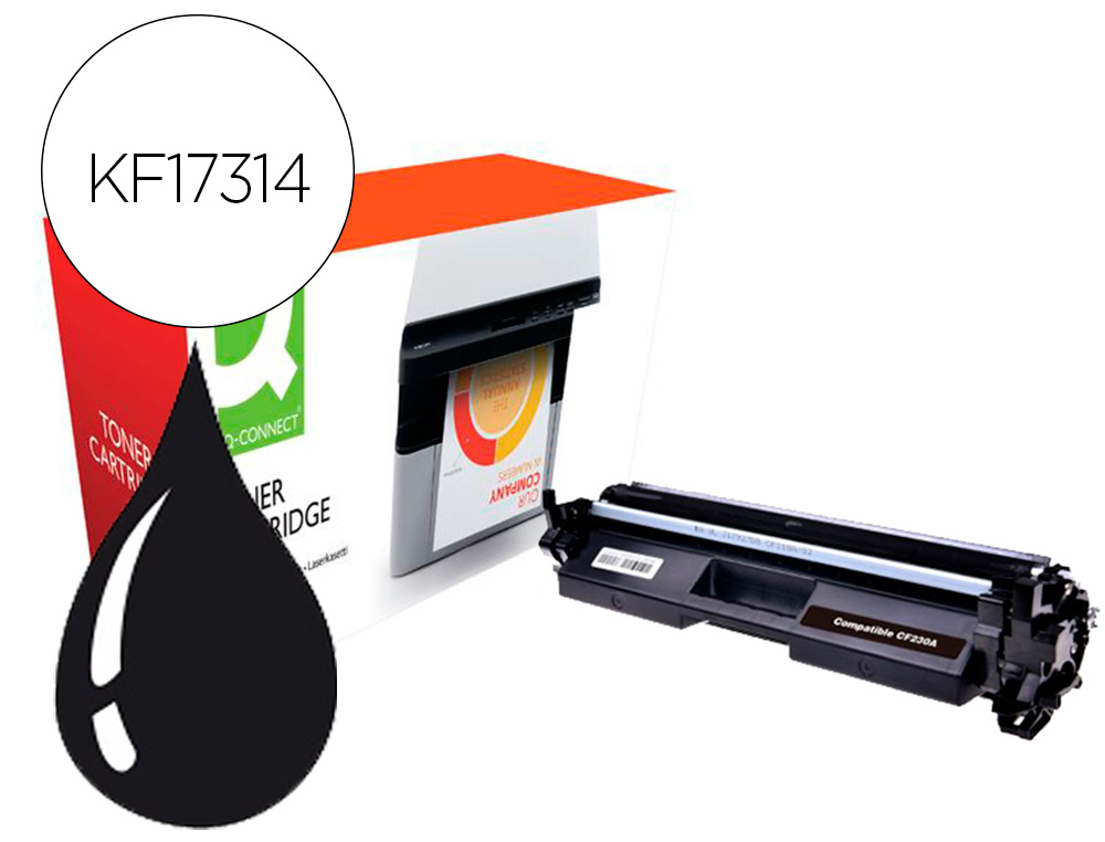 Q-CONNECT - TONER COMPATIBLE HP CF230A LASERJET PRO M 203 / M227 (Ref.KF17314)