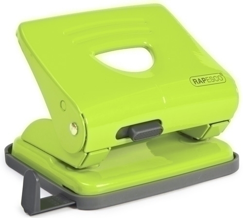 RAPESCO - TALADRO 2 P. 825 METALICO (25 hojas) VERDE (Ref.1361)