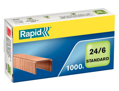 RAPID - GRAPAS 24/6 COBREADAS (Ref.24855700)