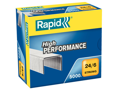 RAPID - GRAPAS STRONG 24/6 GALVANIZADA CAJA DE 5000 (Ref.24859900)