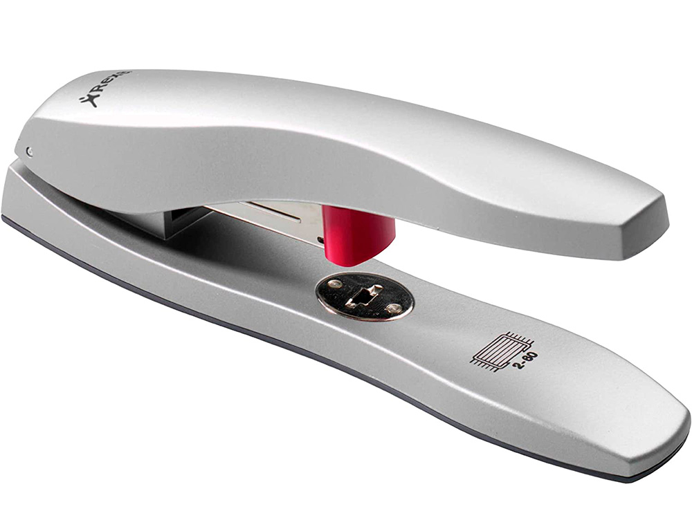 REXEL - GRAPADORA METÁLICA MOD. ODYSSEY 65MM GRAN CAPACIDAD + 500 GRAPAS PLATA (Ref.2100048)
