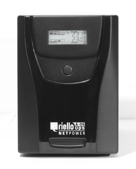RIELLO - SAI NETPOWER 2000 USB & SERIE DISPLAY 6 IEC INTERACTIVO (Ref.48053)