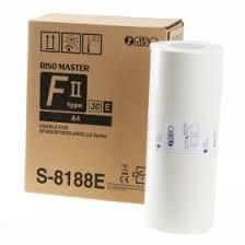 RISO - MASTER FORMATO A4 RZ-200,300 (PACK 2) (SUSTITUYE A S4250E S6977E S7611) (Ref.S8188E)