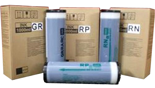 RISO - TINTA NEGRO RN2000, RN2100, RN2500 PACK 2UDS (Ref.S4205E)