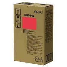 RISO - TINTA ROJO CARMESÍ SERIE MF/SF/ZE (PACK 2) (SUSTITYE A S6971E Y S7210E) (Ref.S8187E)