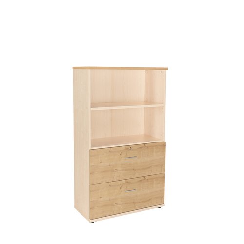 ROCADA - ARMARIO CARPETERO 156x90x45 ESTRUCTURA HAYA FRONTAL Y TAPA ROBLE (Ref.1056AA08)