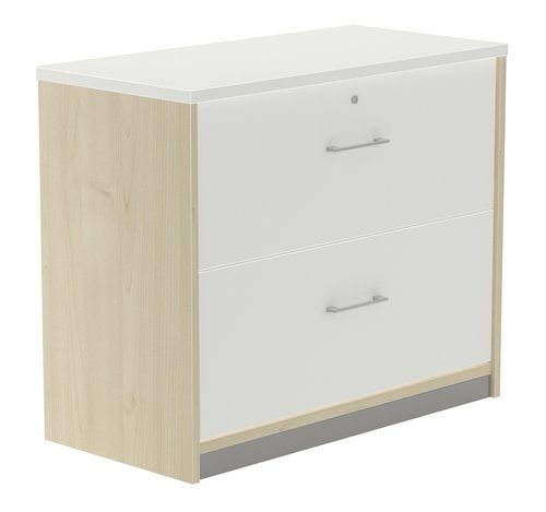 ROCADA - ARMARIO CARPETERO 78x90x45 ESTRUCTURA HAYA FRONTAL Y TAPA BLANCO (Ref.1006AA04)
