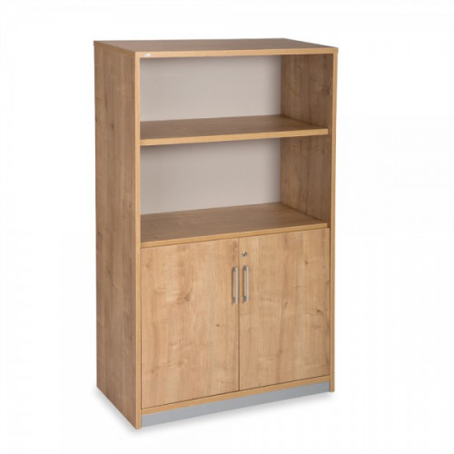 ROCADA - ARMARIO MEDIO CON PUERTAS BAJAS 156X90X45 ESTRUCTURA ROBLE/PUERTAS ROBLE (Ref.1057AR08)