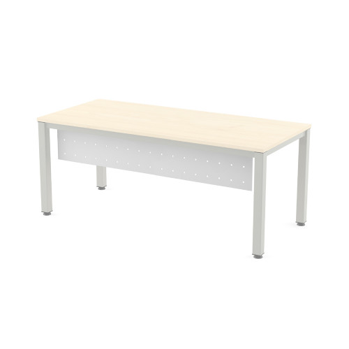 ROCADA - FALDÓN METÁLICO BLANCO PARA MESA DE OFICINA SERIE EXECUTIVE, BLANCA Y TOTAL 180CM. (Ref.2941W)