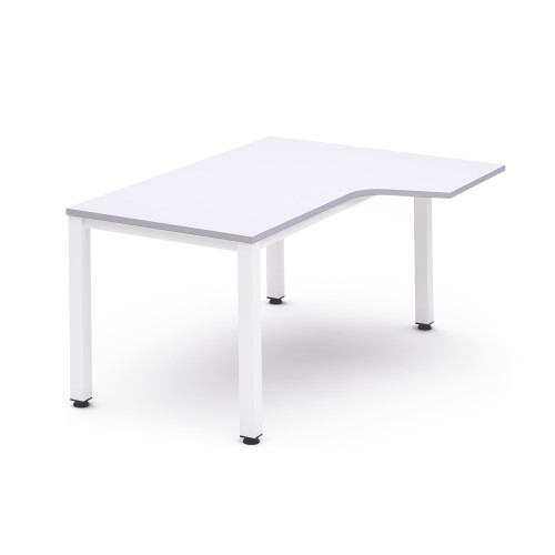 ROCADA - MESA DE OFICINA SERIE EXECUTIVE FORMA L DERECHA 160X120 BLANCO/BLANCO (Ref.2051AM04)