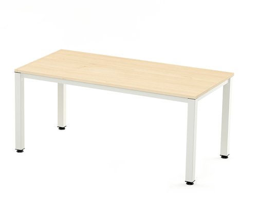 ROCADA - MESA EXECUTIVE 160x163 ESTRUCTURA BLANCO TABLERO MELAMINA HAYA (Ref.2201AM01)