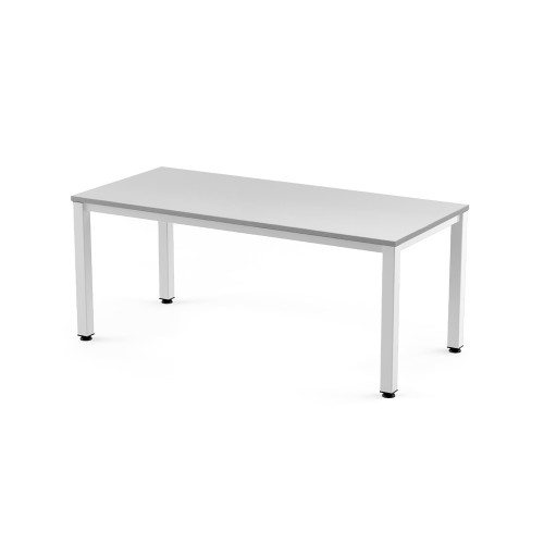ROCADA - MESA EXECUTIVE 160x80 ESTRUCTURA BLANCO TABLERO MELAMINA GRIS (Ref.2002AM02)