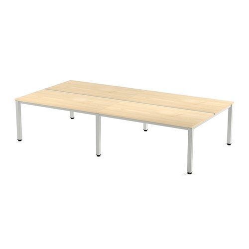 ROCADA - MESA EXECUTIVE 360x163 ESTRUCTURA BLANCO TABLERO MELAMINA HAYA (Ref.2204AM01)