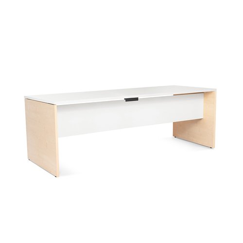ROCADA - MESA WORK 200x80 ESTRUCTURA HAYA TABLERO BLANCO (Ref.2004AA04)