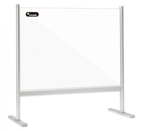ROCADA - PANEL DE PROTECCION SOBREMESA 100x65 ACRILICO TRANSPARENTE (Ref.COV-D106P)