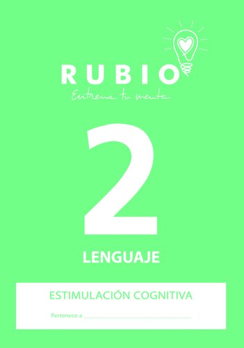 RUBIO - CUADERNO A4 ESTIMULACION COGNITIVA LENGUAJE Nº 2 (Ref.ECL2)