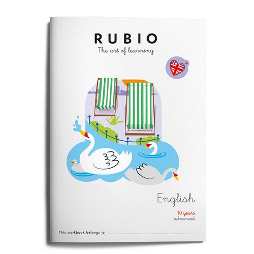 RUBIO - CUADERNO A4 in ENGLISH ADVANCED 10 (Ref.RE10A)