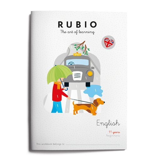 RUBIO - CUADERNO A4 in ENGLISH BEGINNERS 11 (Ref.RE11B)