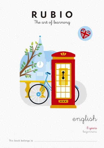 RUBIO - CUADERNO A4 in ENGLISH BEGINNERS 8 (Ref.RE8B)