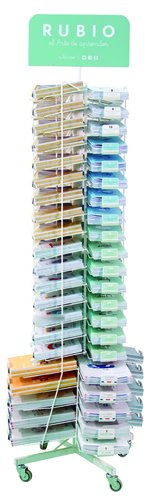 RUBIO - CUADERNO EXPOSITOR GIRATORIO SURTIDO DE 1.460 UD. 