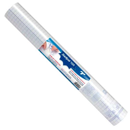 SADIPAL - FORRO DE LIBROS REPOSICIONABLE AUTOADHESIVO 0,50X20M PP TRANSPARENTE (Ref.1123)