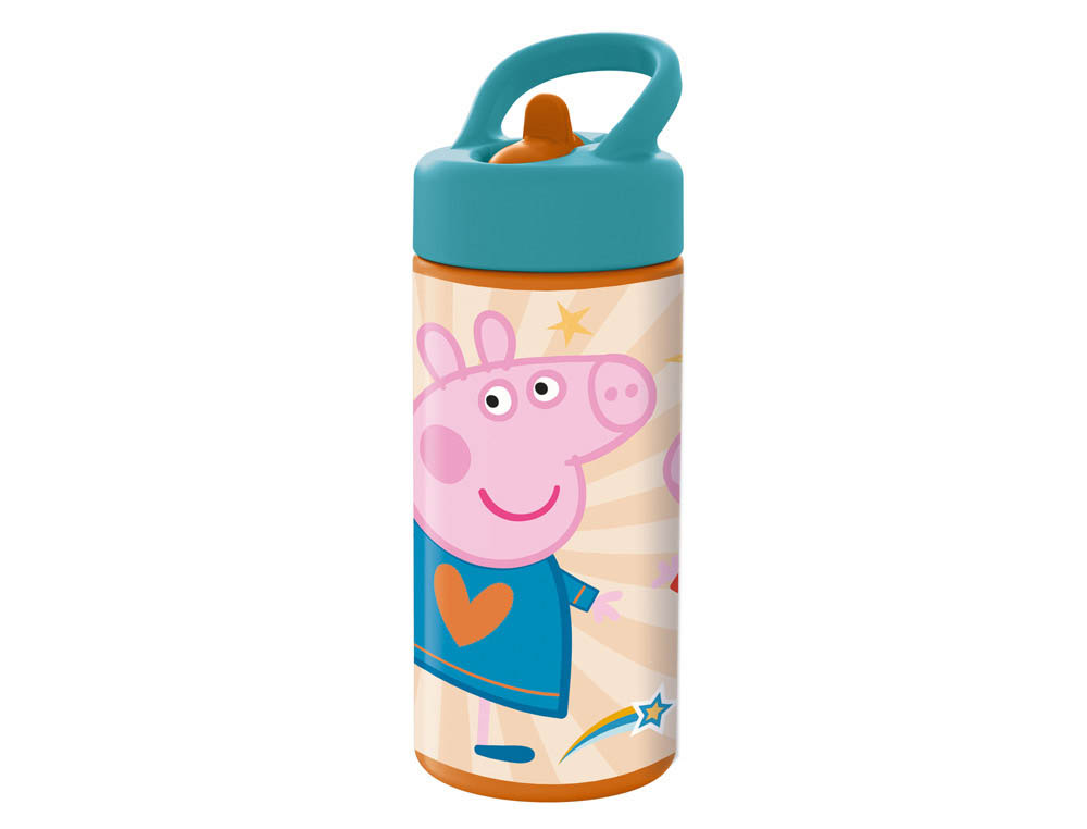 SAFTA - BOTELLA 410ML PEPPA PIG "HAVING FUN" (Ref.41231)