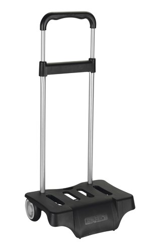 SAFTA - CARRO ESCOLAR PORTAMOCHILAS NEGRO 300X230X525 MM (Ref.641075905)