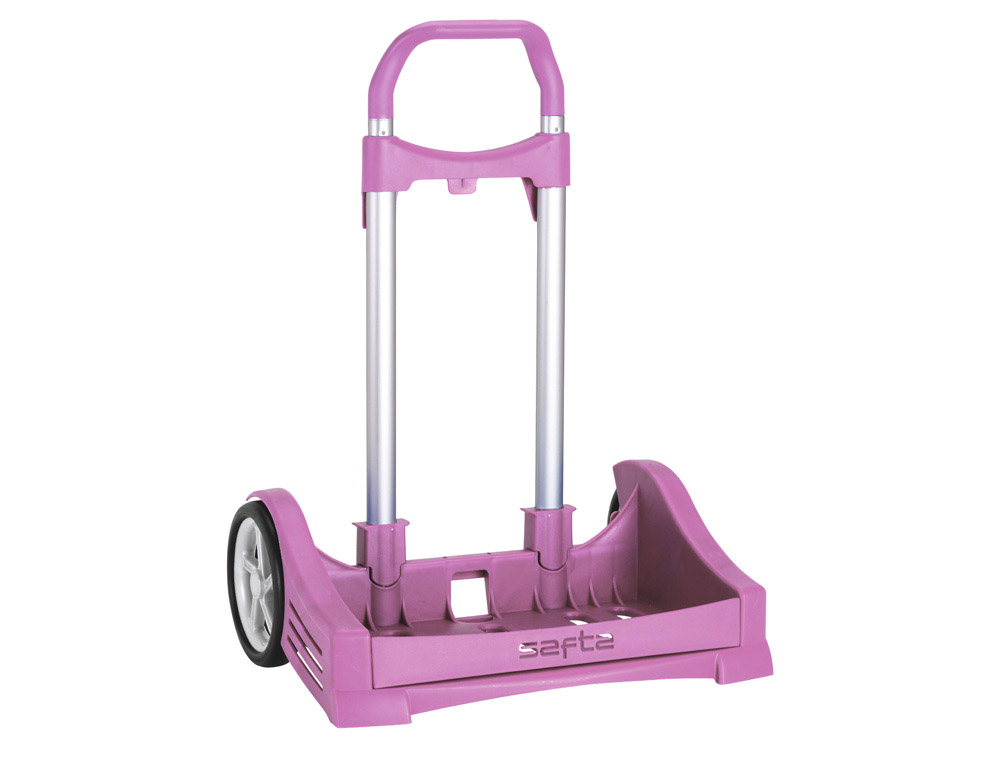 SAFTA - CARRO PORTAMOCHILAS EVOLUTION P.673C TROLLEY ROSA CLARO (Ref.641088205)