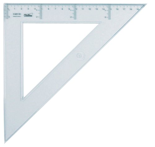 SAFTA - ESCUADRA CRISTAL 30 CENTIMETROS (Ref.4201930)