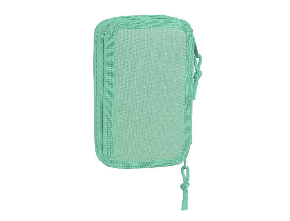 SAFTA - PLUMIER DOBLE PEQUEÑO 28 PIEZAS BLACKFIT8 TURQUESA (Ref.442050854)