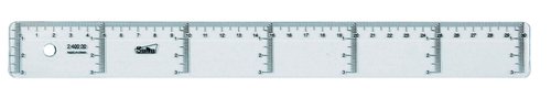 SAFTA - REGLA CRISTAL 30 CENTIMETROS (Ref.400930)