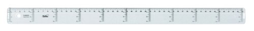 SAFTA - REGLA CRISTAL 50 CENTIMETROS (Ref.400950)