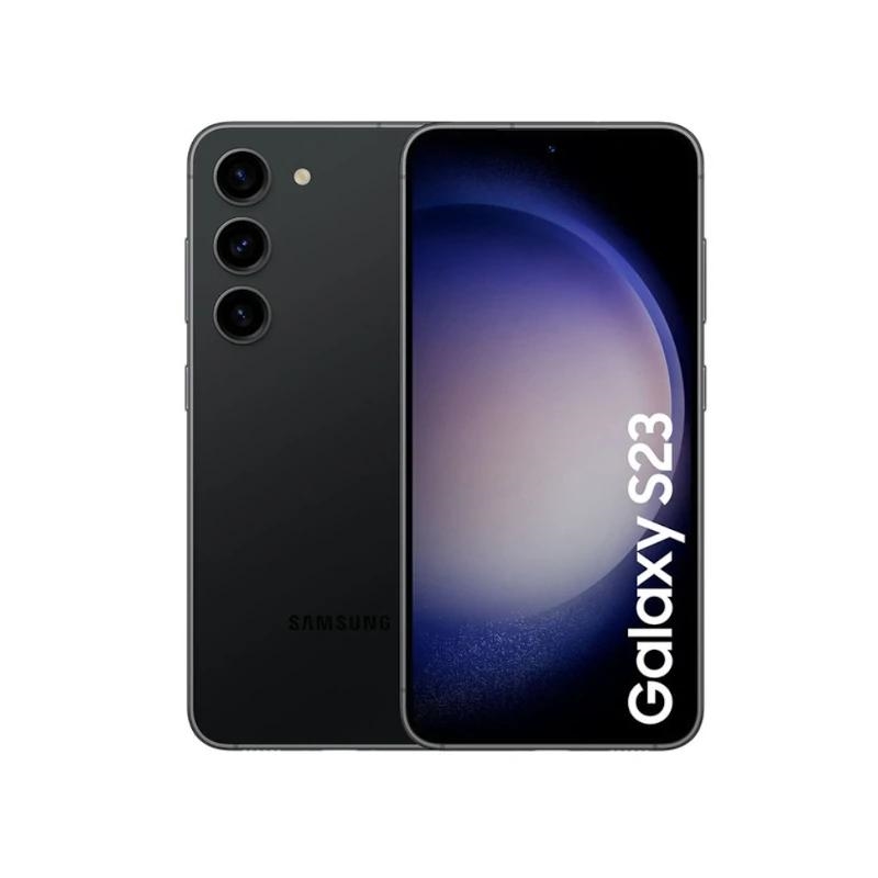 SAMSUNG - Galaxy S23 6.1" 128GB 8GB Negro (Canon L.P.I. 1,1€ Incluido) (Ref.SM-S911BZKDEUB)