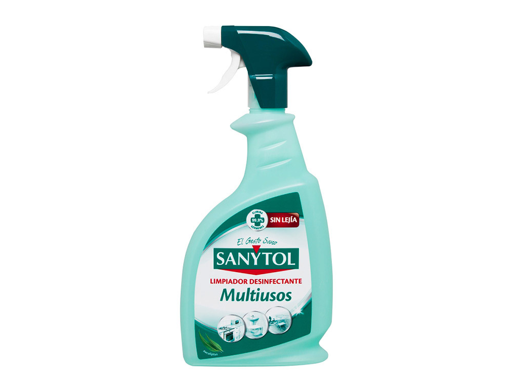 SANYTOL - LIMPIADOR DESINFECTANTE MULTIUSOS PULVERIZADOR 750ML (Ref.170231)