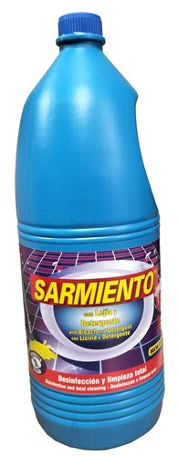 SARMIENTO - LEJIA DETERLEJIA CON DETERGENTE 2 LITROS (Ref.Q03013)