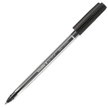 SCHNEIDER - BOLÍGRAFO TOPS 505 M TINTA NEGRA COLOR TRANSPARENTE -50U- (Ref.SH150601)