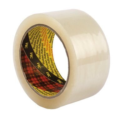 SCOTCH - CINTA de EMBALAJE PP rollo 66x50 BAJO RUIDO TRANSPARENTE (Ref.309 TR)