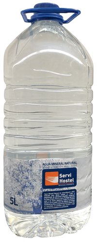 SERVIHOST - AGUA MINERAL NATURAL EL BOTELLA DE 5L (Ref.16004178)