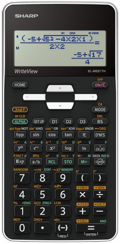 SHARP - CALCULADORA CIENTIFICA 16 DIGITOS EL-W531TH (2 líneas) (Ref.ELW531TH)