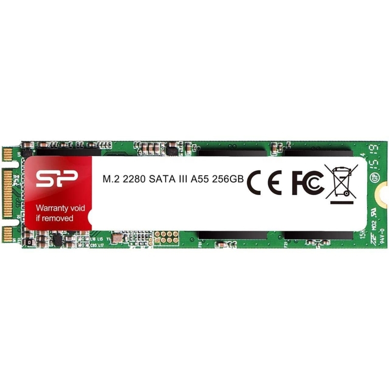 SILICON POWER - SP A55 256GB SSD M.2 2280 Sata3 (Canon L.P.I. 5,45€ Incluido) (Ref.SP256GBSS3A55M28)