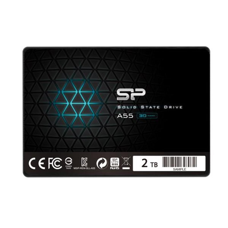 SILICON POWER - SP Ace A55 SSD 2TB 2.5" 7mm Sata3 (Canon L.P.I. 5,45€ Incluido) (Ref.SP002TBSS3A55S25)