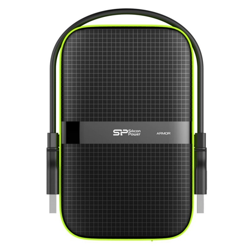 SILICON POWER - SP HD A60 2TB 2.5" USB 3.1 Resistente golpes/agua (Canon L.P.I. 6,45€ Incluido) (Ref.SP020TBPHDA60S3K)