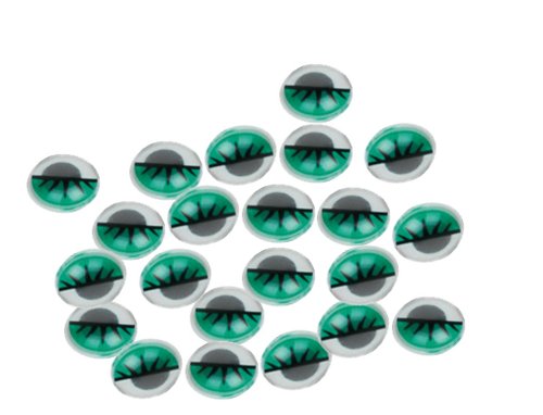 SMART - OJOS MOVILES FIXO KIDS VERDE 12 mm. PACK de 40 (Ref.3045VE/68011800)