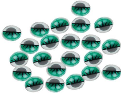 SMART - OJOS MOVILES FIXO KIDS VERDE 18 mm. PACK de 20 (Ref.3047VE/68012600)