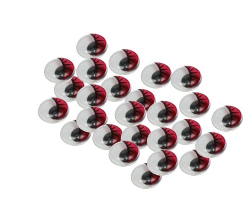 SMART - OJOS MOVILES ROJO 15 mm. PACK de 30 (Ref.3046RO/68012100)