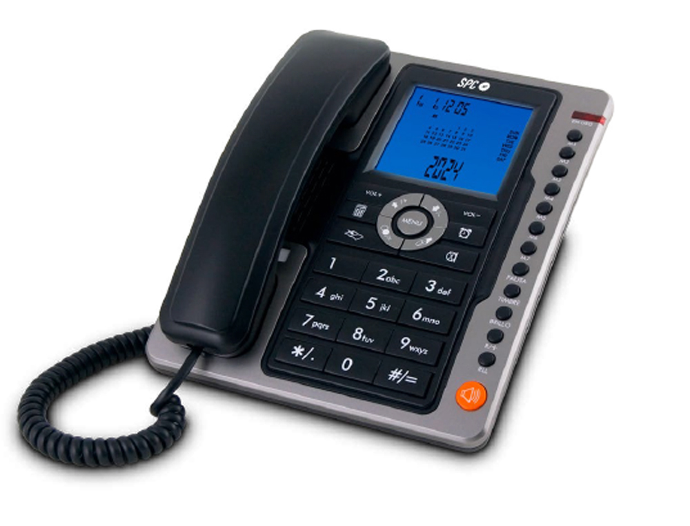 SPC - Telefono OFFICE PRO 7M ML ID LCD Negro (Ref.3604N)