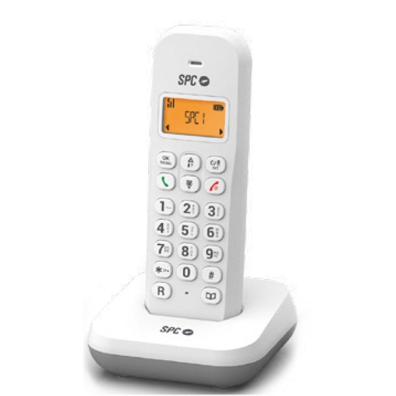 SPC - Telefono Inalámbrico KEOPS Blanco (Ref.7310BS)