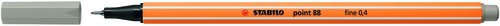 STABILO - ROTUL. POINT 88 GRIS CALIDO (Ref.88/93)