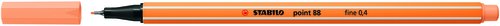 STABILO - ROTUL. POINT 88 NARANJA CLARO (Ref.88/25)
